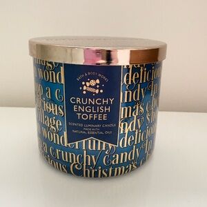 Bath & Body Works Crunchy English Toffee Candle